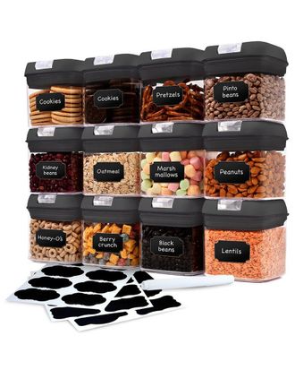 Cheer Collection 12Pc Airtight Food Storage Container Set