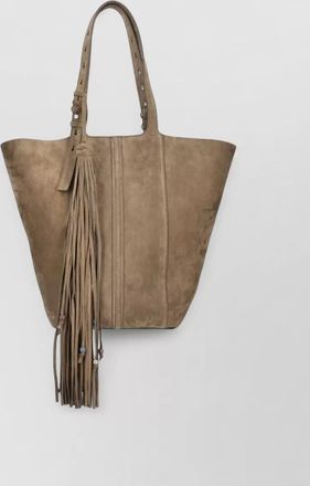 Golden Goose shopper tote bag adjustable strap tassel