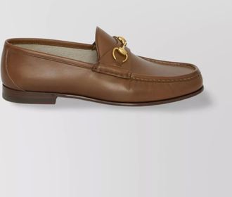 Gucci horsebit loafers gold-tone hardware