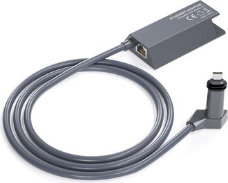 OEM Adaptador Ethernet V2 Compatible Con Internet Satelital Rj45 Con Cable Externo, Adaptador Ethernet Starlink Para Red Externa Con Cable Para Disco Rect