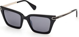 Max & Co. MO0110 01C Womens Sunglasses Black Size 50
