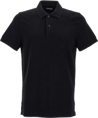 Tom Ford Logo Embroidery Polo Shirt
