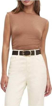 Favorite Daughter The Limitless Top In Beige