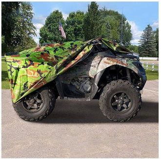 OEM Funda Exterior Para Motocicletas De Cuatro Ruedas, Lona Protectora Para Camping, Apta Para Bicicletas De Monta&ntilde;a Y Motocicletas, Impermeable, Resisten