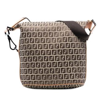 Fendi Pre-owned Fendi Zucchino Canvas Shoulder Bag Ladies 2JKHS6DCXAG92OA2