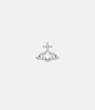 Vivienne Westwood Olympia Ring Silver Unisex