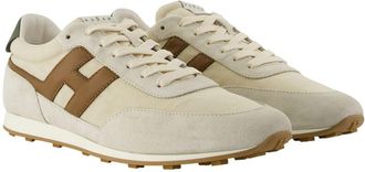 Hogan Mens H699 Sneakers - Hogan Leather Multicolor Calfskin Shoes