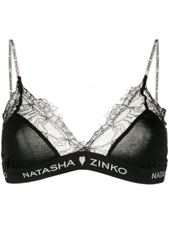 Natasha Zinko Reggiseno a triangolo - Nero