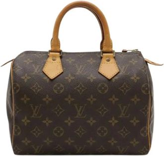 Louis Vuitton Pre-owned Vintage Monogram Canvas Handbag - Dames - Vintage Handtas - Bruin - ONE Size - Vintage