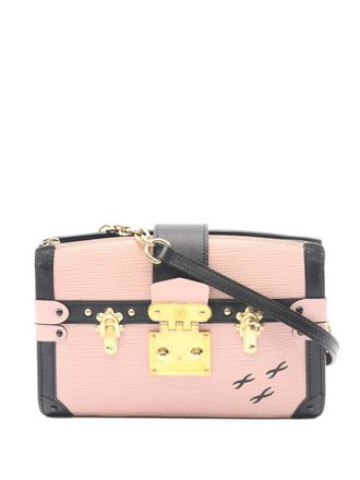Louis Vuitton Trunk textured clutch bag - Pink
