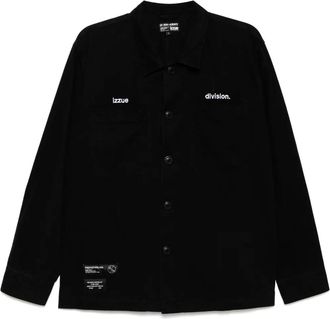 Izzue Camicia con ricamo - Nero