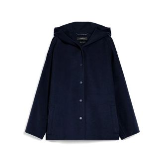 Max Mara Dames, Truien, Blauw, Maat: S Wol