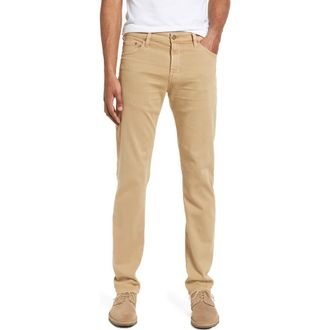 AG - Adriano Goldschmied Tellis Slim Fit Jeans in 7 Years Sulfur at Nordstrom, Size 38 X 32