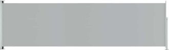 vidaXL Toldo Lateral Retr&aacute;ctil De Jard&iacute;n Gris 180x600 Cm Vidaxl