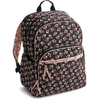 Vera Bradley Large Bancroft Quilted Backpack in Melissa Ditsy at Nordstrom