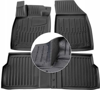 OEM Alfombrillas Y Limpiaparabrisas De Goma Para Vw Id.unyx A Partir De 2024 - Ud Troughs