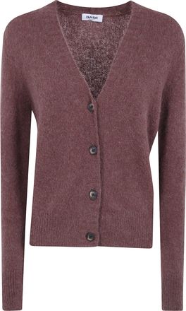 base Cardigan Sweater Chocolate Brown