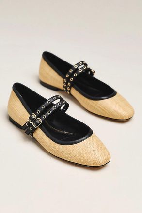 Paige Jackson Raffia Mary Janes