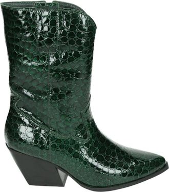 Red-Rag Western Stijl Groene Laars - Dames - Cowboylaarzen - Groen - 38 EU - Schoenen