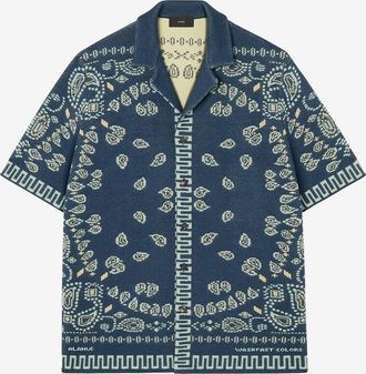 Alanui Kubanisches Kragenhemd aus Baumwolle Bandana