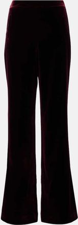 Roland Mouret Pantaloni in velluto a gamba larga