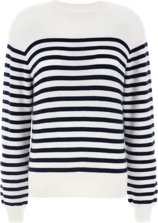 Khaite Bicolor Cashmere Womens Cardigan