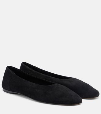 Toteme Suede ballet flats