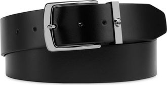 Philipp Plein Belt Skull Men in Black/blacknickel at Nordstrom, Size 100