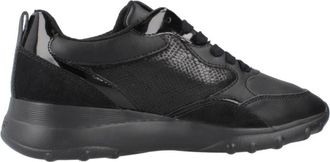 Geox Stijlvolle Sneakers voor Mannen en Vrouwen - Dames - Sneakers - Zwart - 38 EU - Schoenen