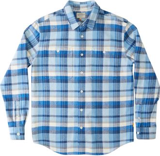 Quiksilver Mens Flannel Plaid Button-Down Shirt