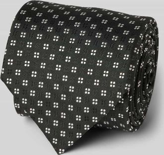 HUGO BOSS Krawatte aus Seiden-Mix in Anthrazit, Größe 1