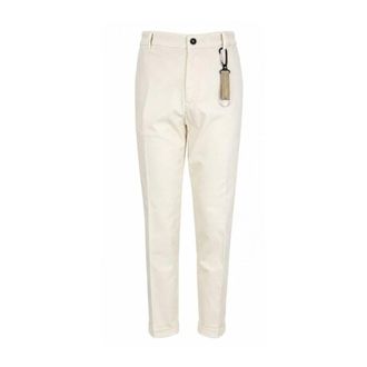 Manuel Ritz Pantaloni Chino - - Trousers - Uomo - Bianco - L