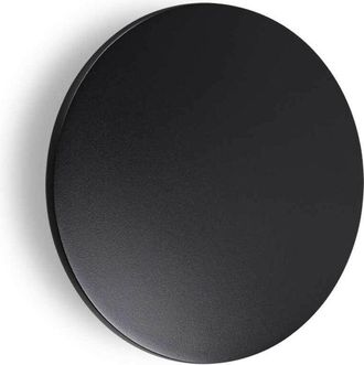 Ideal Lux Ideal Lux - Punto Integrated led Outdoor Flush Wall Lamp Black 1850Lm 3000K IP54