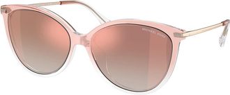 Michael Kors MK2184U DUPONT 32556F Womens Sunglasses Pink Size 58
