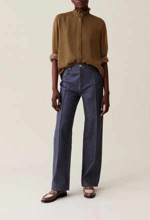 Claudie Pierlot Chemise fluide petits carreaux