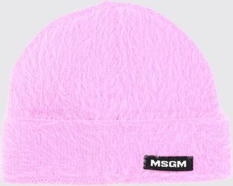 Msgm Hat MSGM Woman color Pink