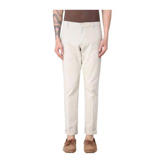 Dondup Slim-Fit Green Trousers with Pockets - male - Dondup - Chinos - Beige - W35 - Trousers