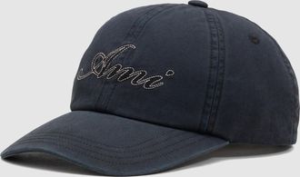 Ami Casquette Ami Noir Lave