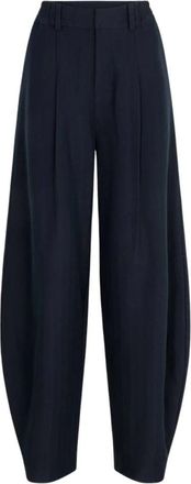 Amaya Amsterdam Evi Pants - Dames - Wijde Broeken - Blauw - S - Polyester - Broeken