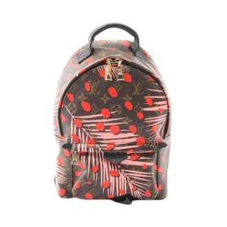 Louis Vuitton Pre-owned Backpacks, female, Red, Size: ONE SIZE Pre-owned Vintage Canvas Backpack