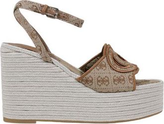 Guess Beige Polyester Hoge Hakken Pumps