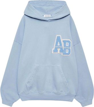 Anine Bing Mujer, Sudaderas, Azul, Talla: S
