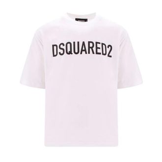 Dsquared2 Hombre, Camisetas, Blanco, Talla: S