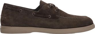 Estro & Luminara Boat Loafers - Heren - Bootschoenen - Bruin - 44 EU - Leer - Schoenen