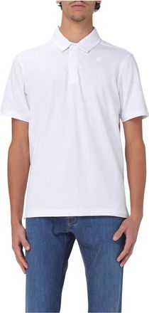 K-Way Heren, Tops, Wit, Maat: L