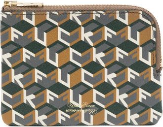 Undercover graphic-print wallet - unisex - Polyurethane - One Size - Neutrals