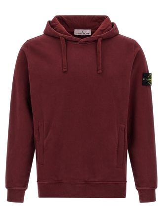 Stone Island Logo Badge Hoodie
