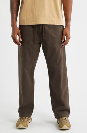 Carhartt Work in Progress Floyde Tie Waist Pants in Vitola Garment Dyed at Nordstrom, Size Large
