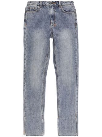 Ksubi mid-rise straight jeans - Blue