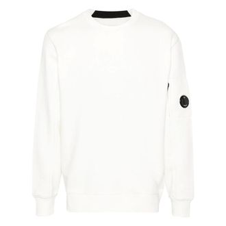 C.P. Company C.p. Company, Heren, Sweatshirts & Hoodies, Wit, Maat: S Gaze